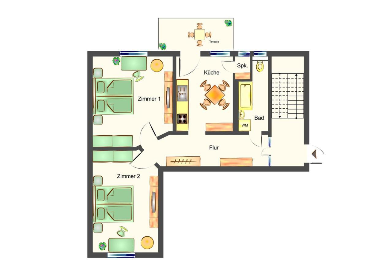 Haus Sonnenschein Ferienwohnung Ole Heringsdorf  Exterior foto